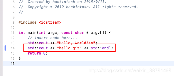 Xcode 配合 Git 进行版本控制配图