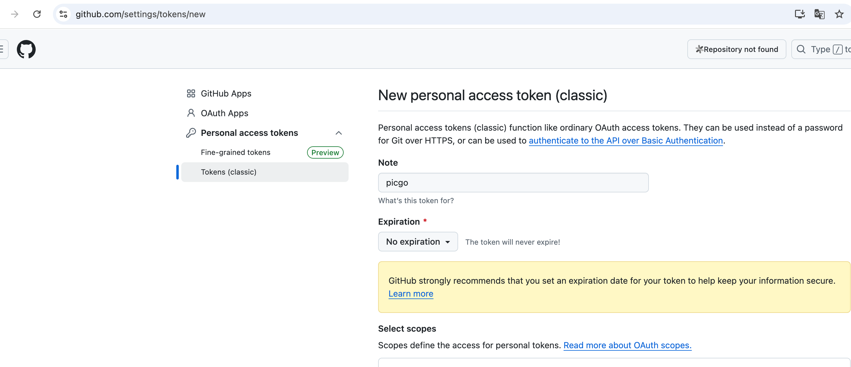 生成 Token